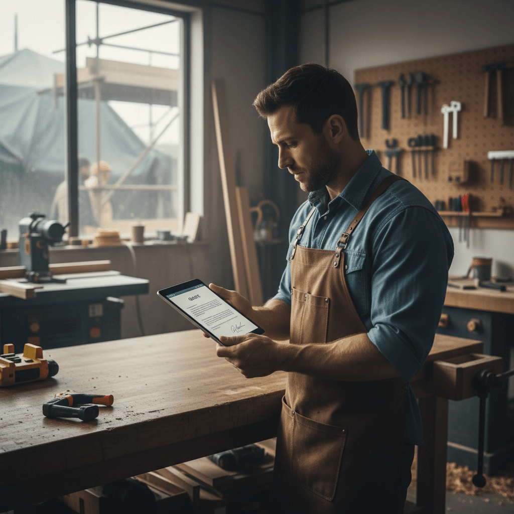 Un Artisan peut-il refuser un chantier signé ?